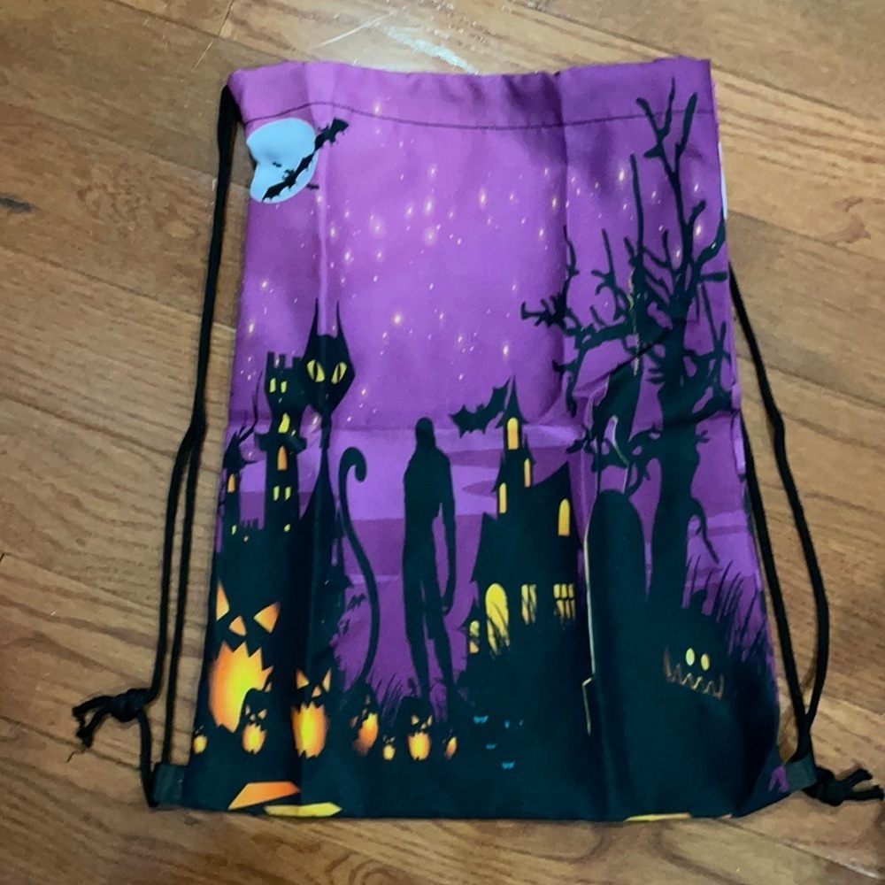 New set/2 Halloween drawstring bags